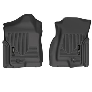 Cadillac Escalade Floor Mats - Front - Husky Liners - WeatherBeater - Black - `02-`06